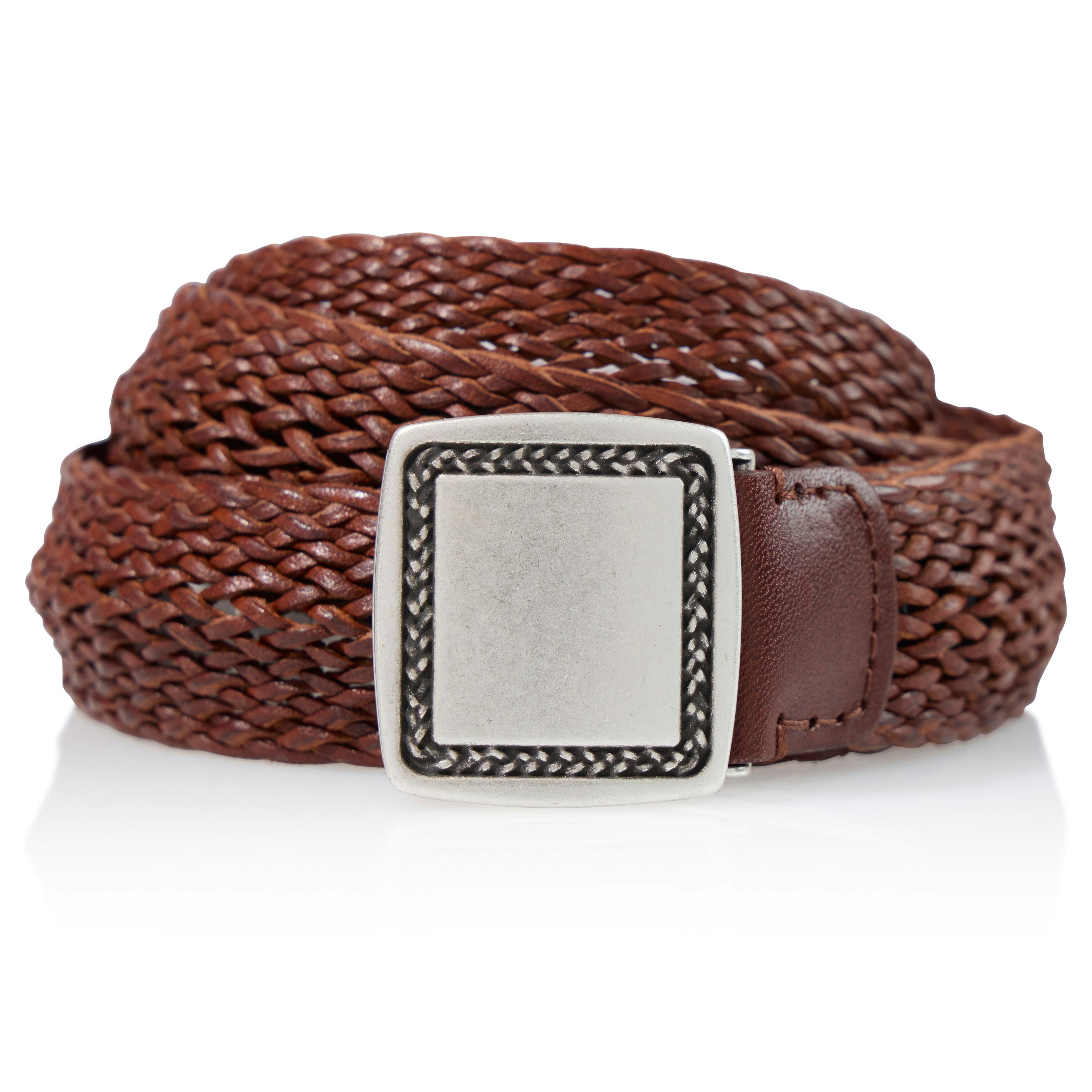 ANDERSON'S Textured-leather belt