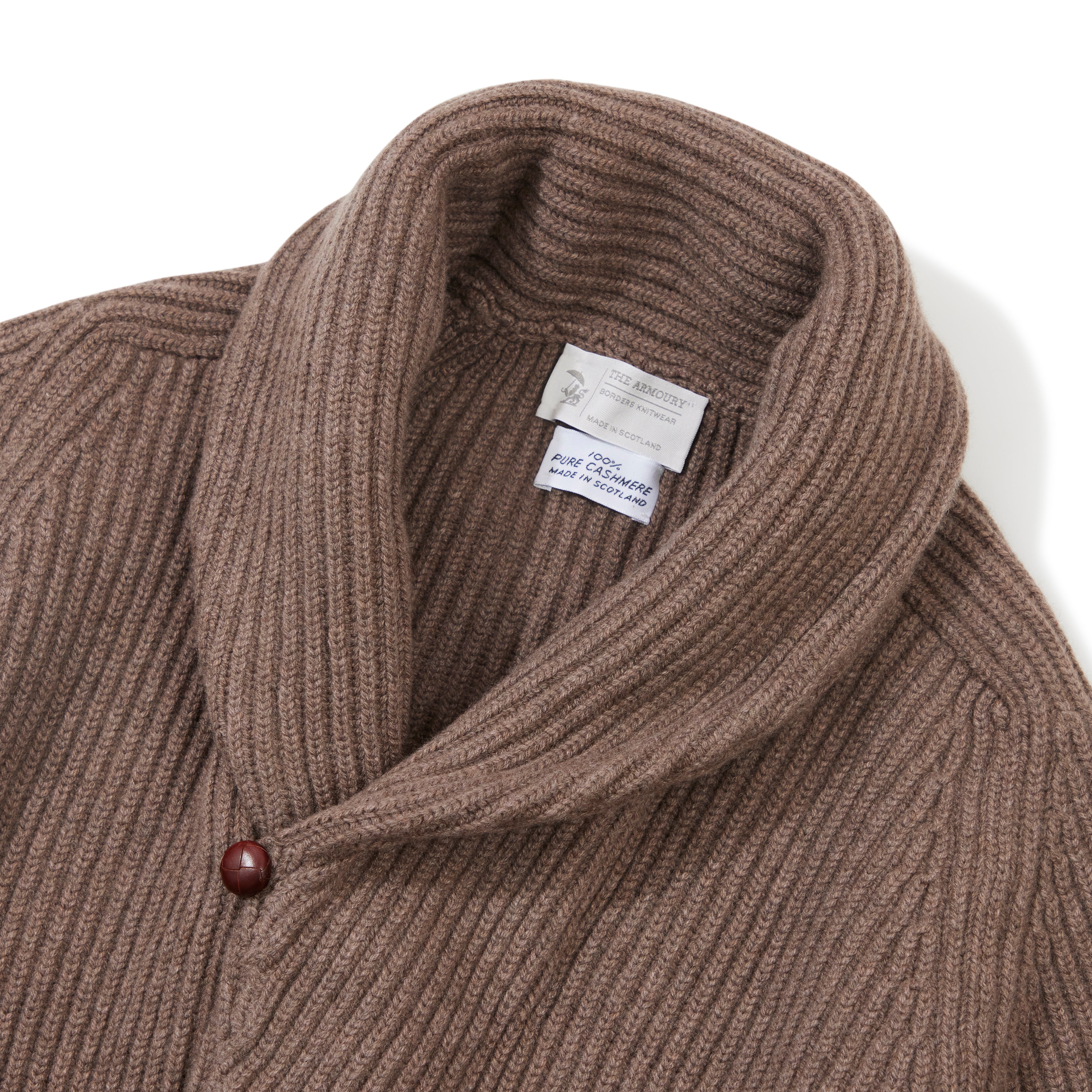 4 ply Cashmere Shawl collar Cardigan The Armoury