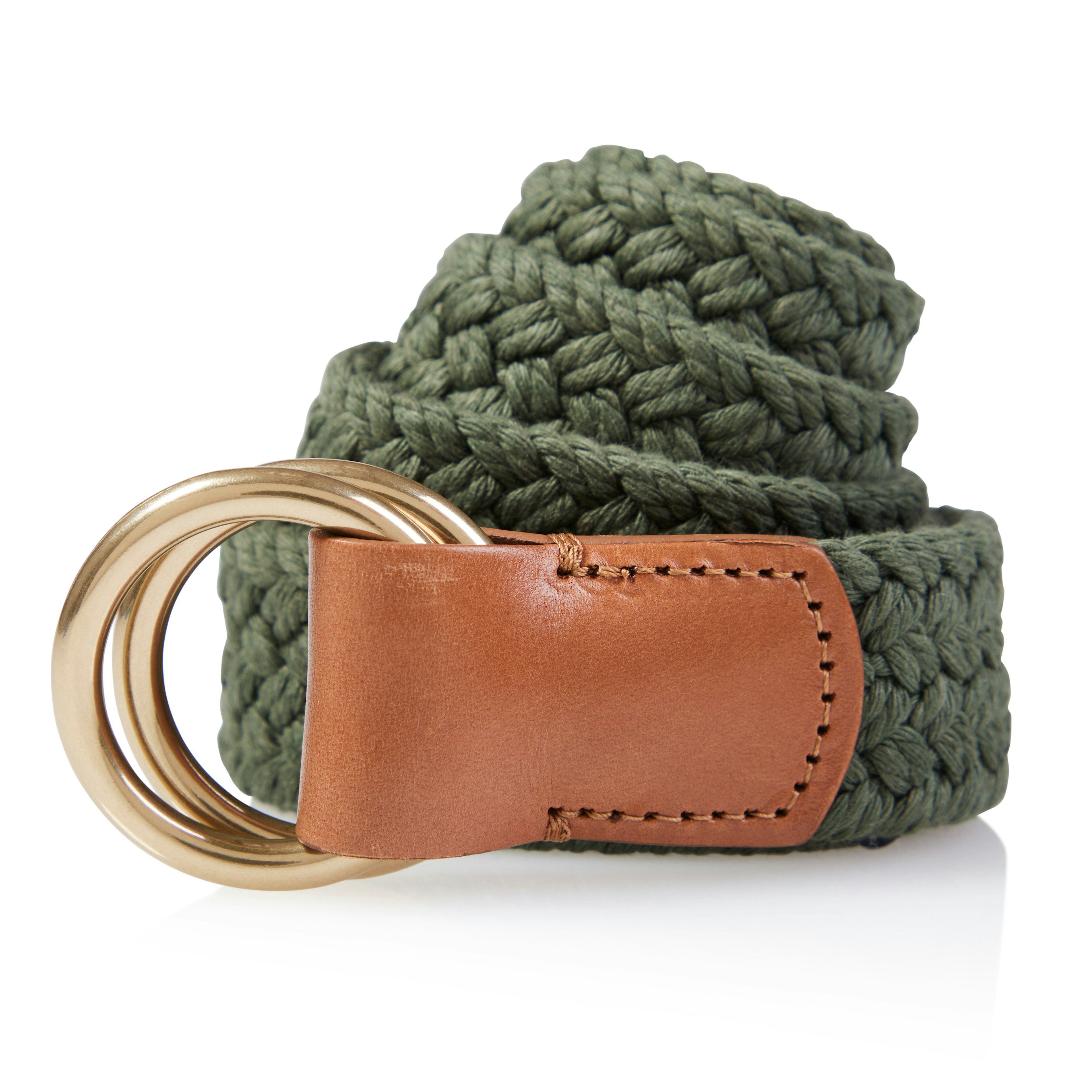 Calf Woven O-Ring Belt - The Armoury
