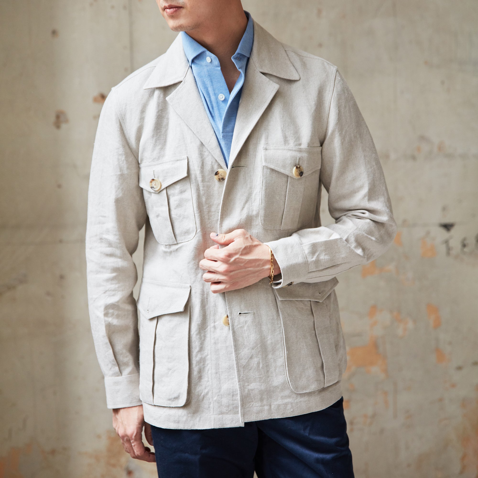 Linen Safari Jacket II - The Armoury