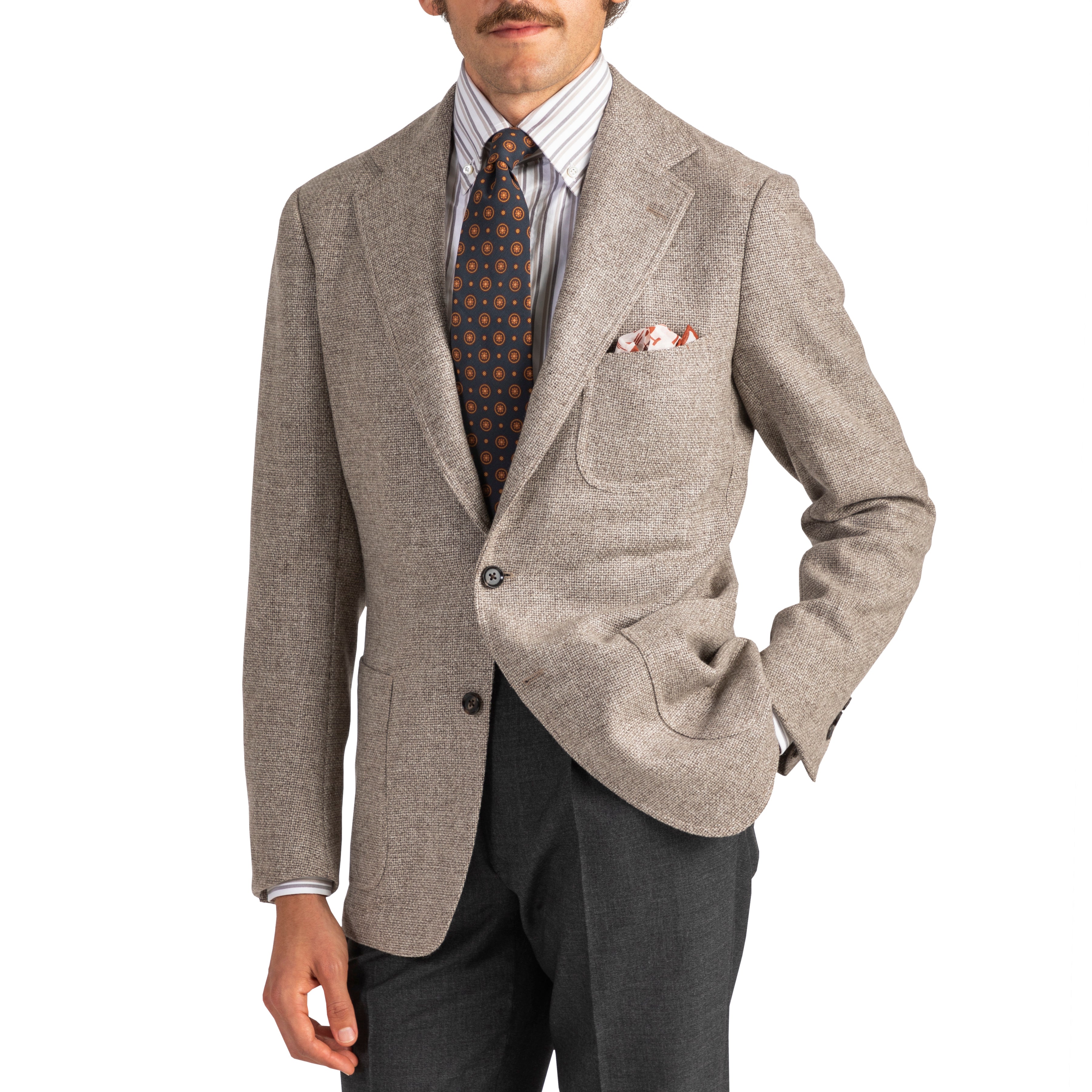 Wool/Silk/Linen Model 12 Sport Coat - The Armoury