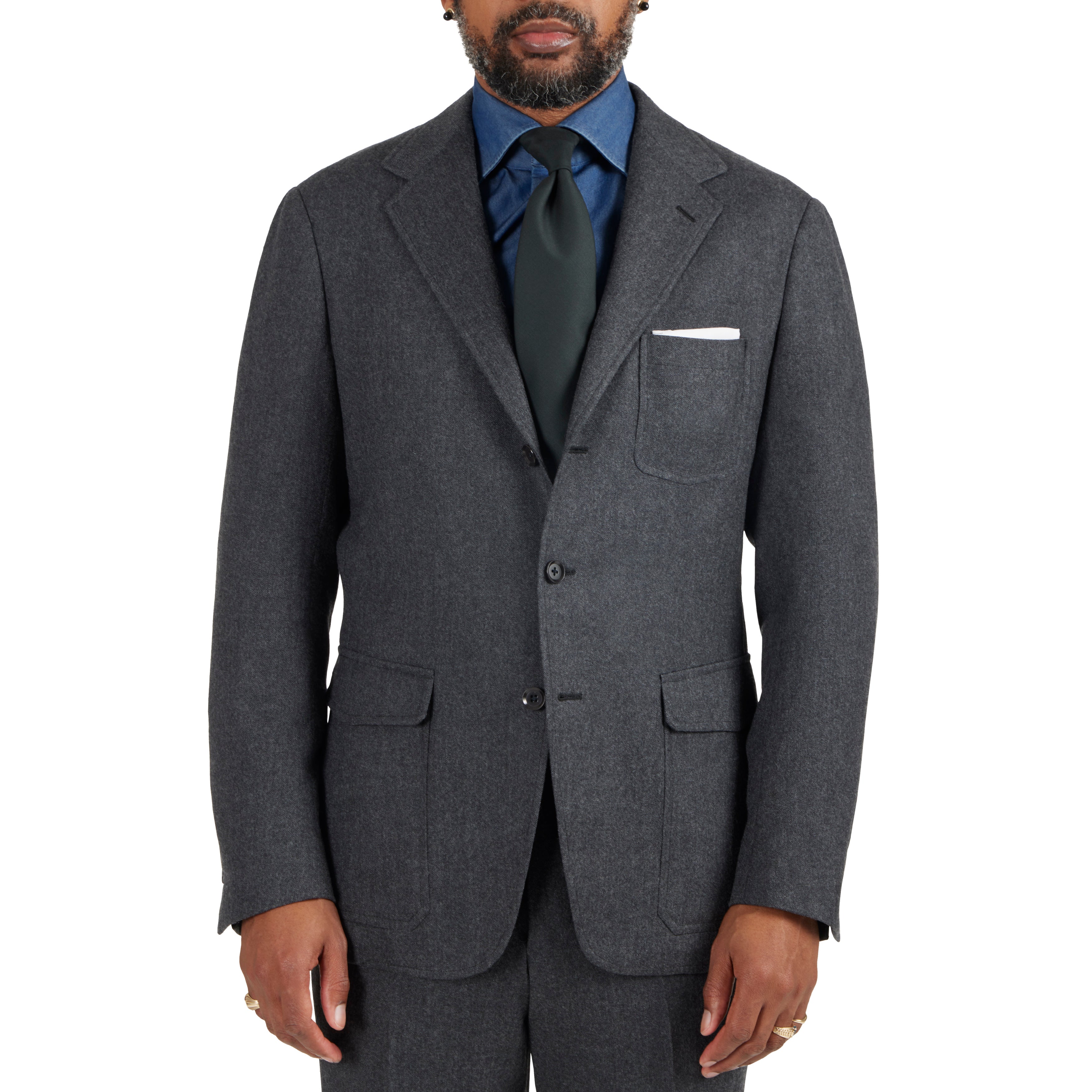 Wool Flannel Model 11A Suit