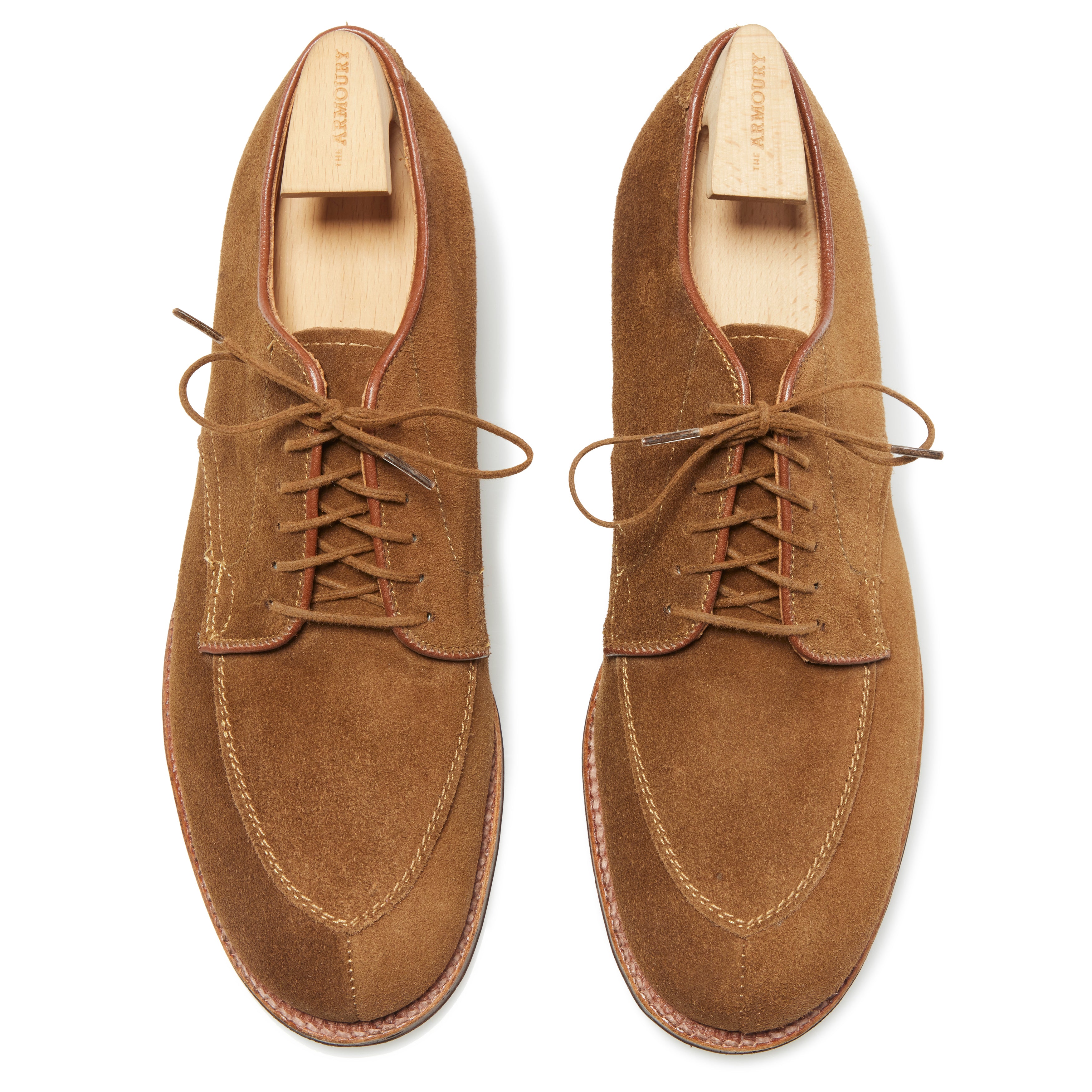 Suede Algonquin V-tip Blucher - The Armoury