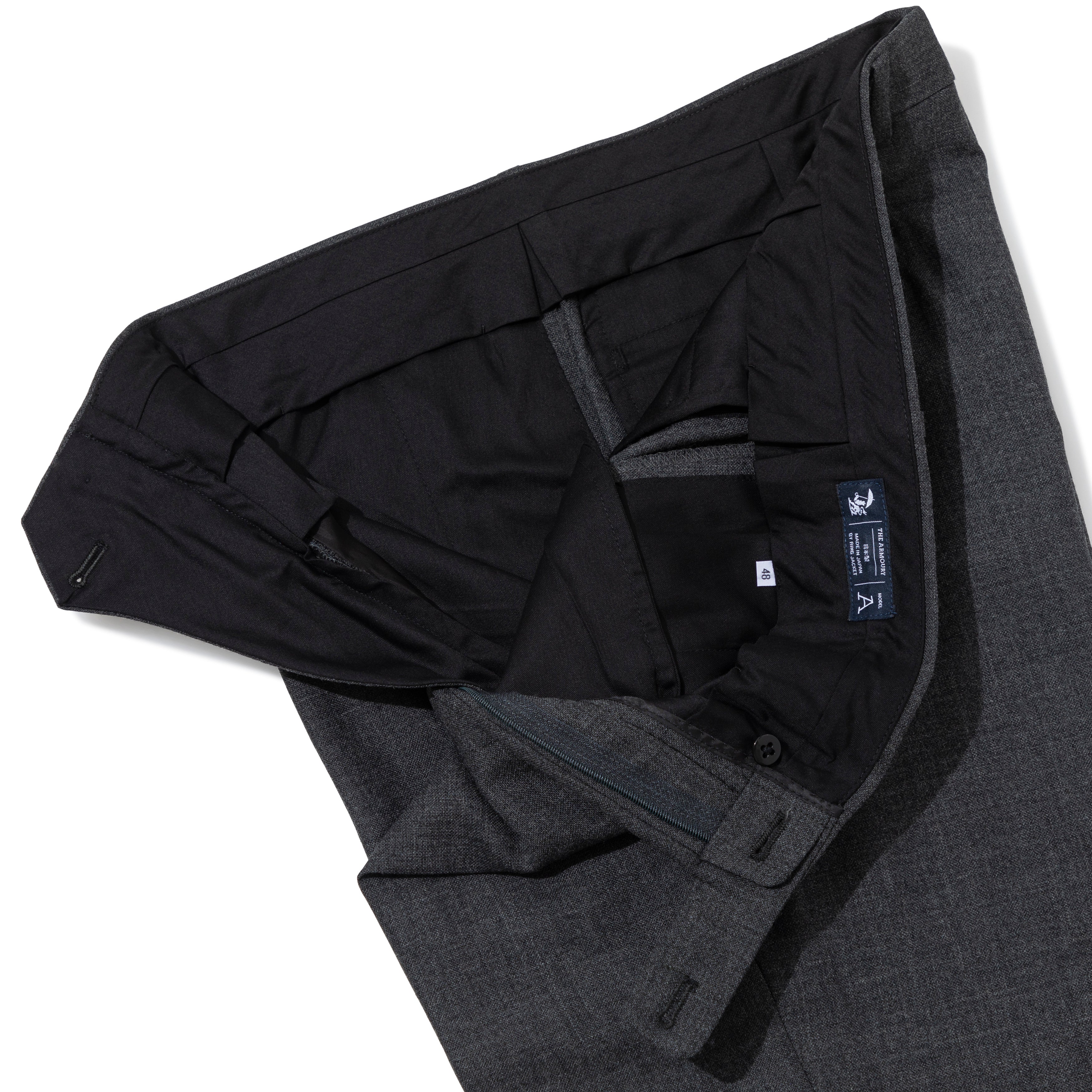 A PRESSE　Wool Kersey Trousers 2 A.PRESSE 