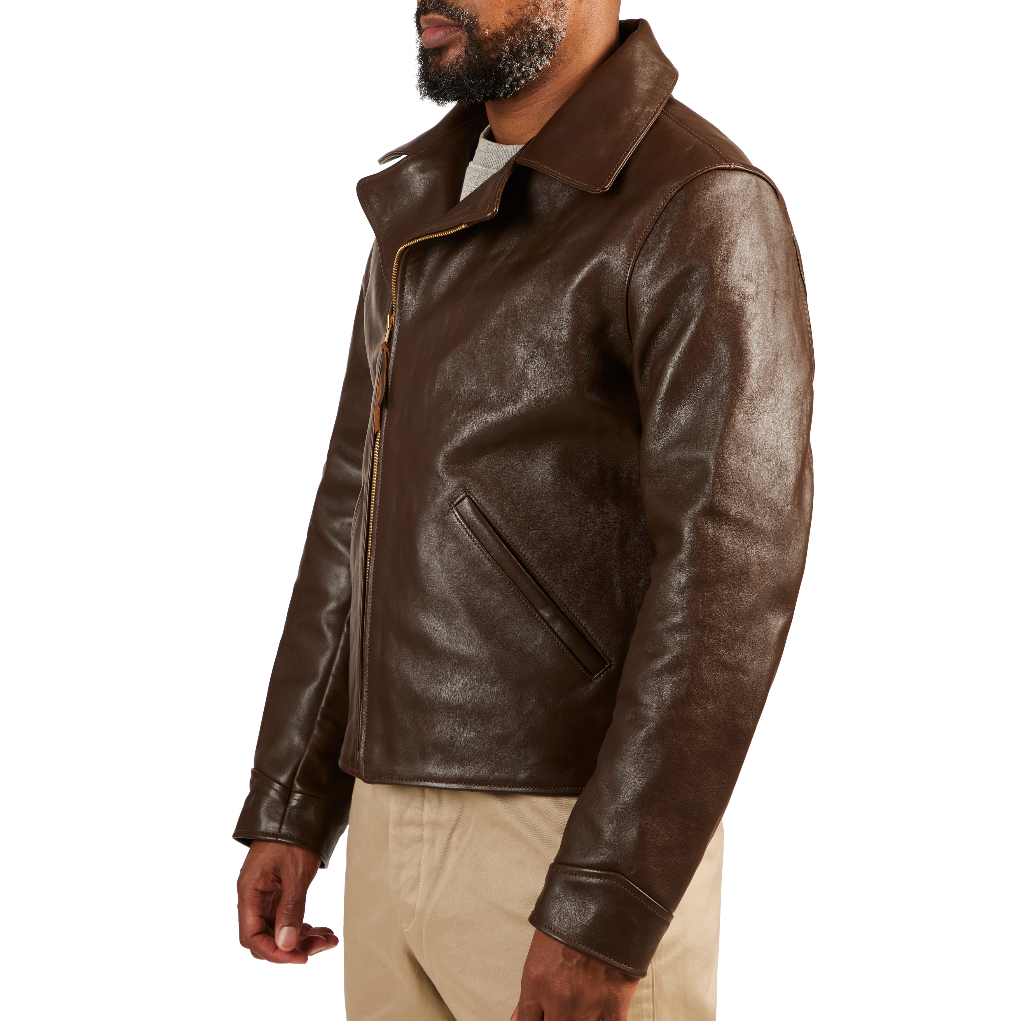 Horsehide Leather Double Rider Jacket - The Armoury