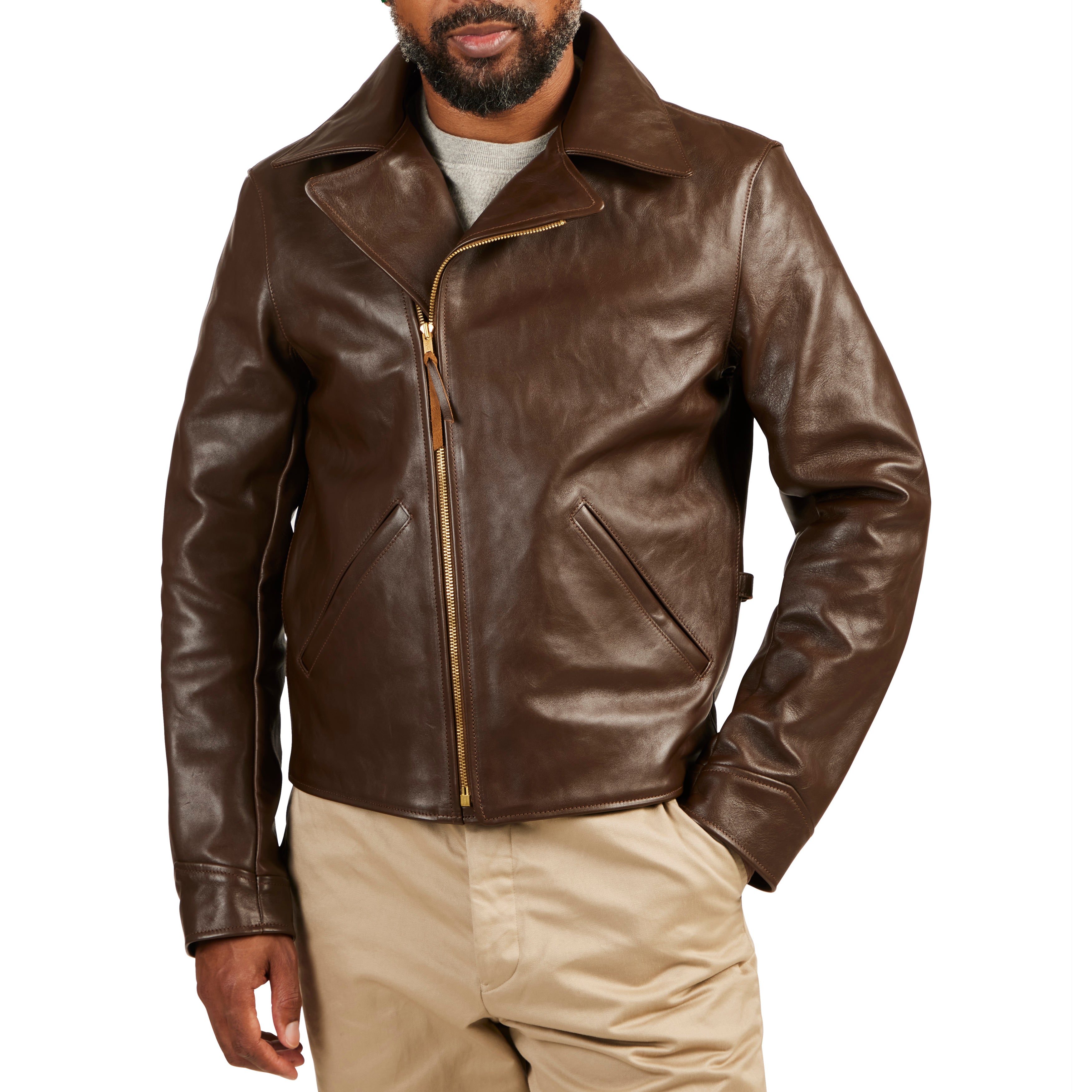 Horsehide Leather Double Rider Jacket - The Armoury