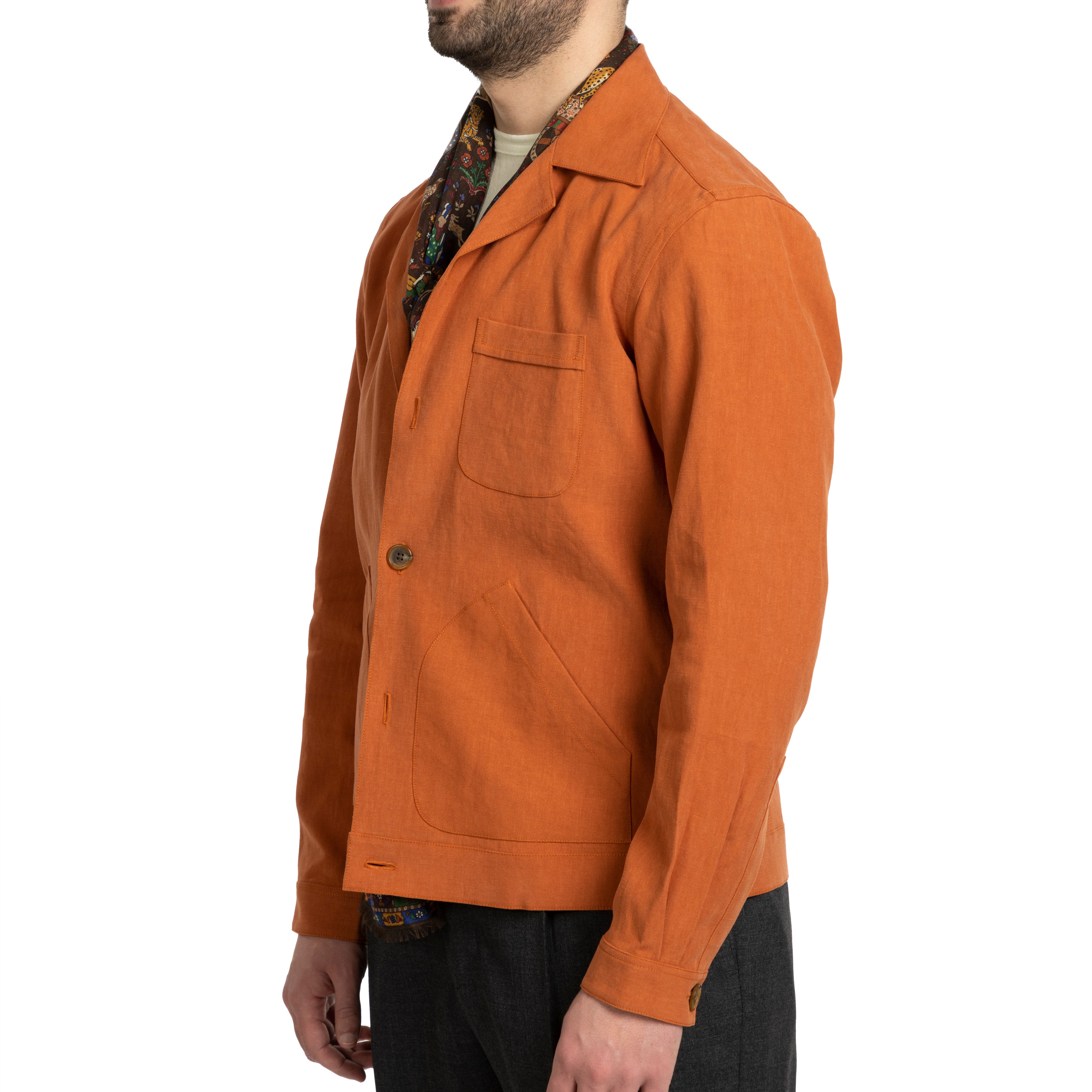 Linen 3 Pocket Blouson - The Armoury