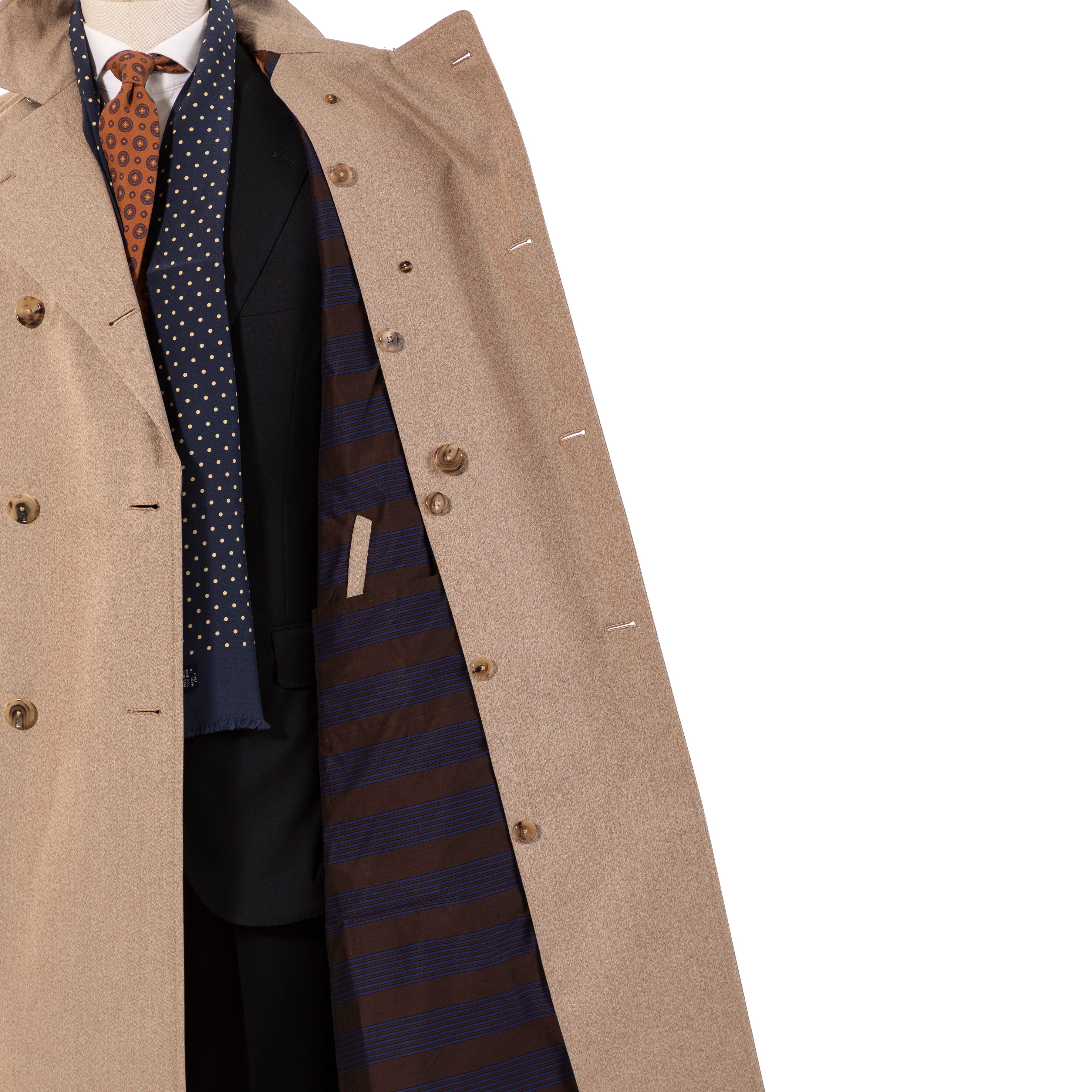 Fou Fou II Gabardine Trench Coat