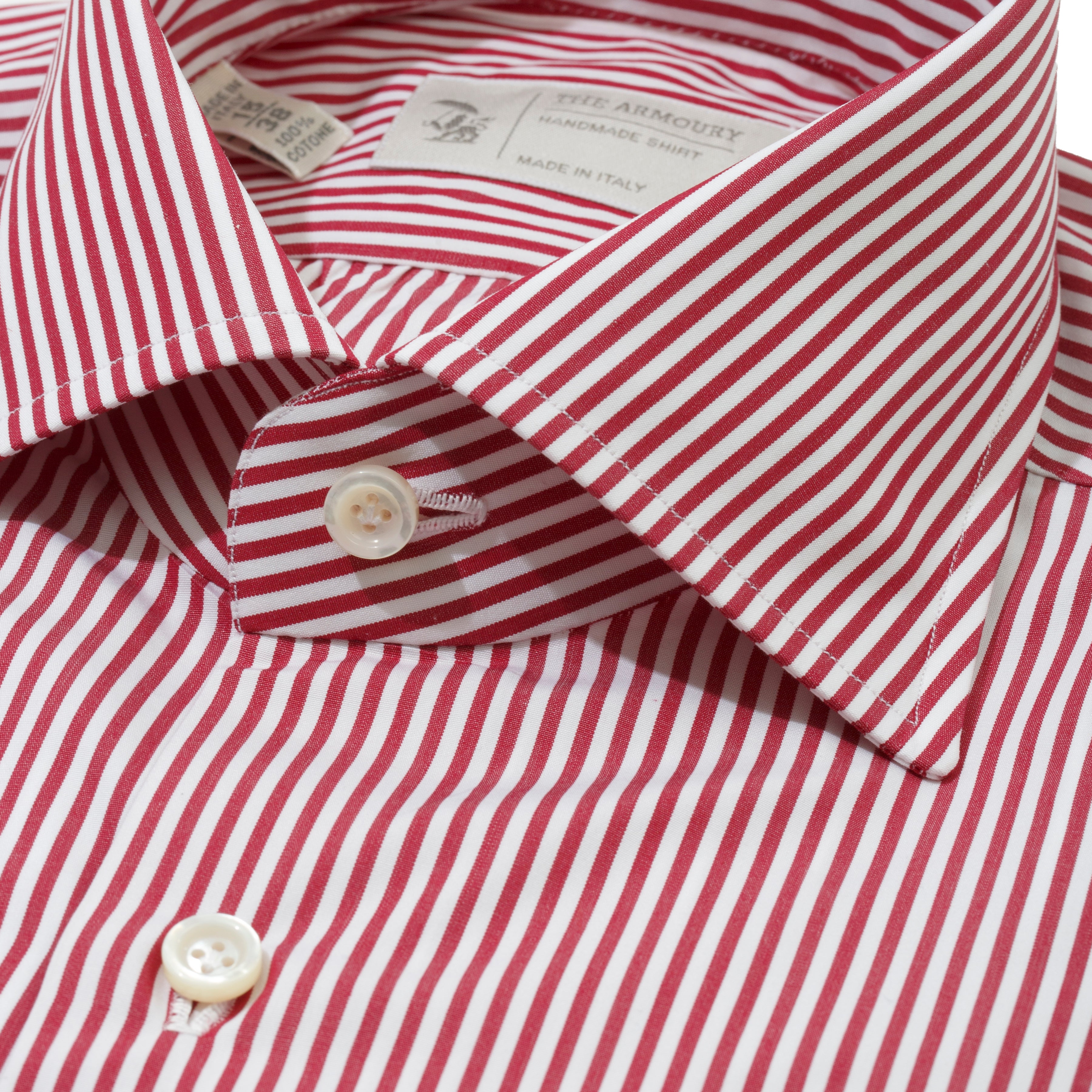 Cotton Candy Stripe Spread Collar Shirt - The Armoury