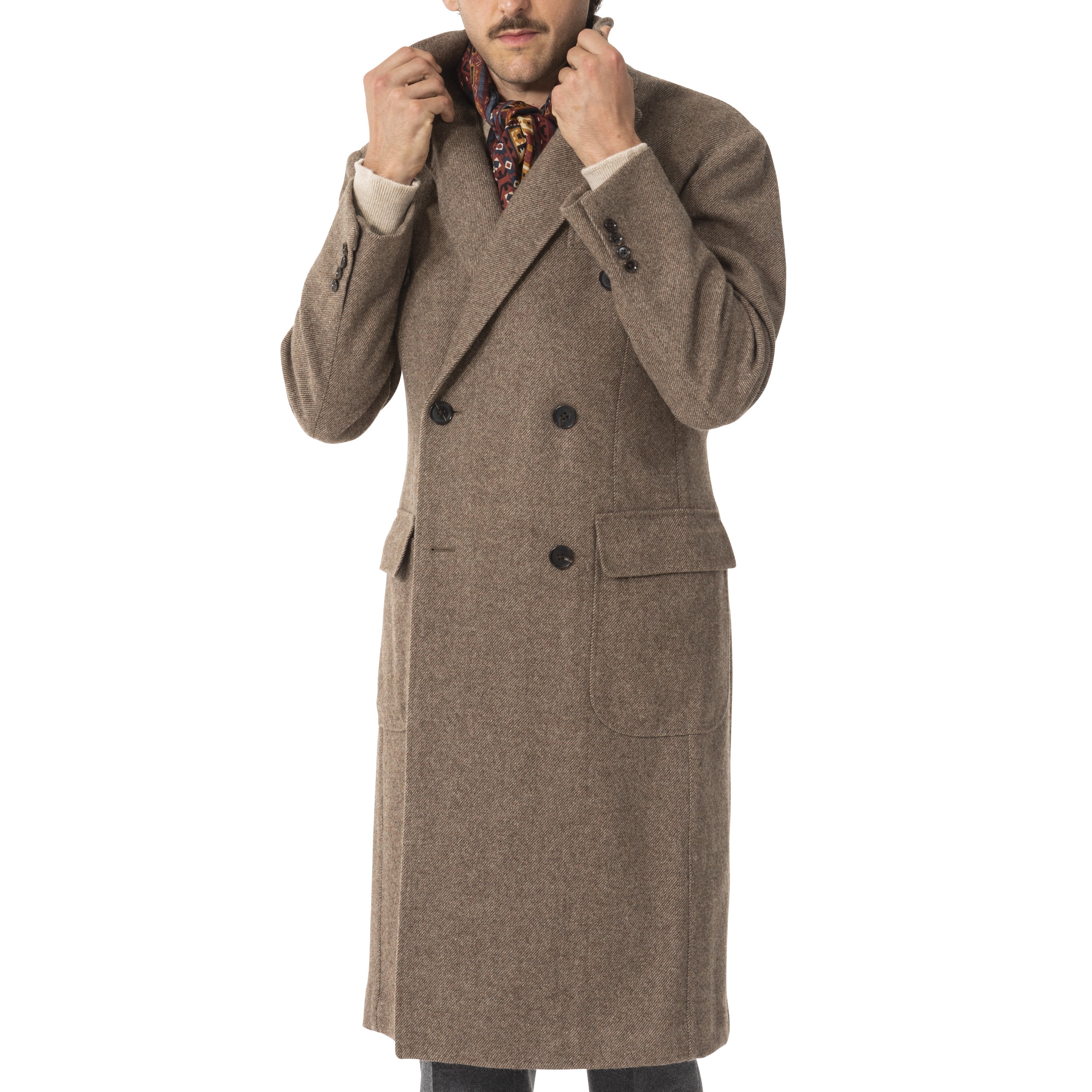 Wool Twill Overcoat - The Armoury