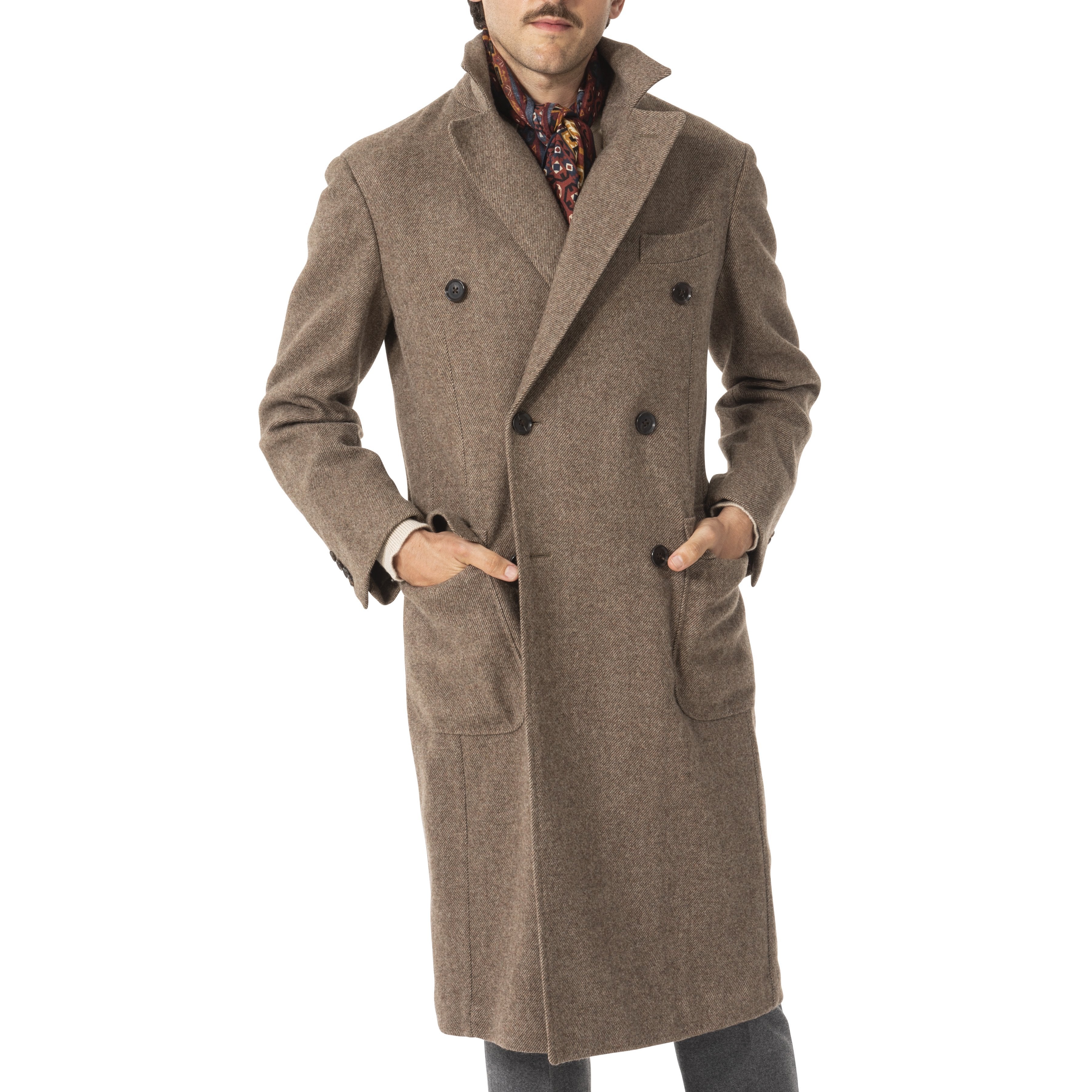 Wool Twill Overcoat - The Armoury