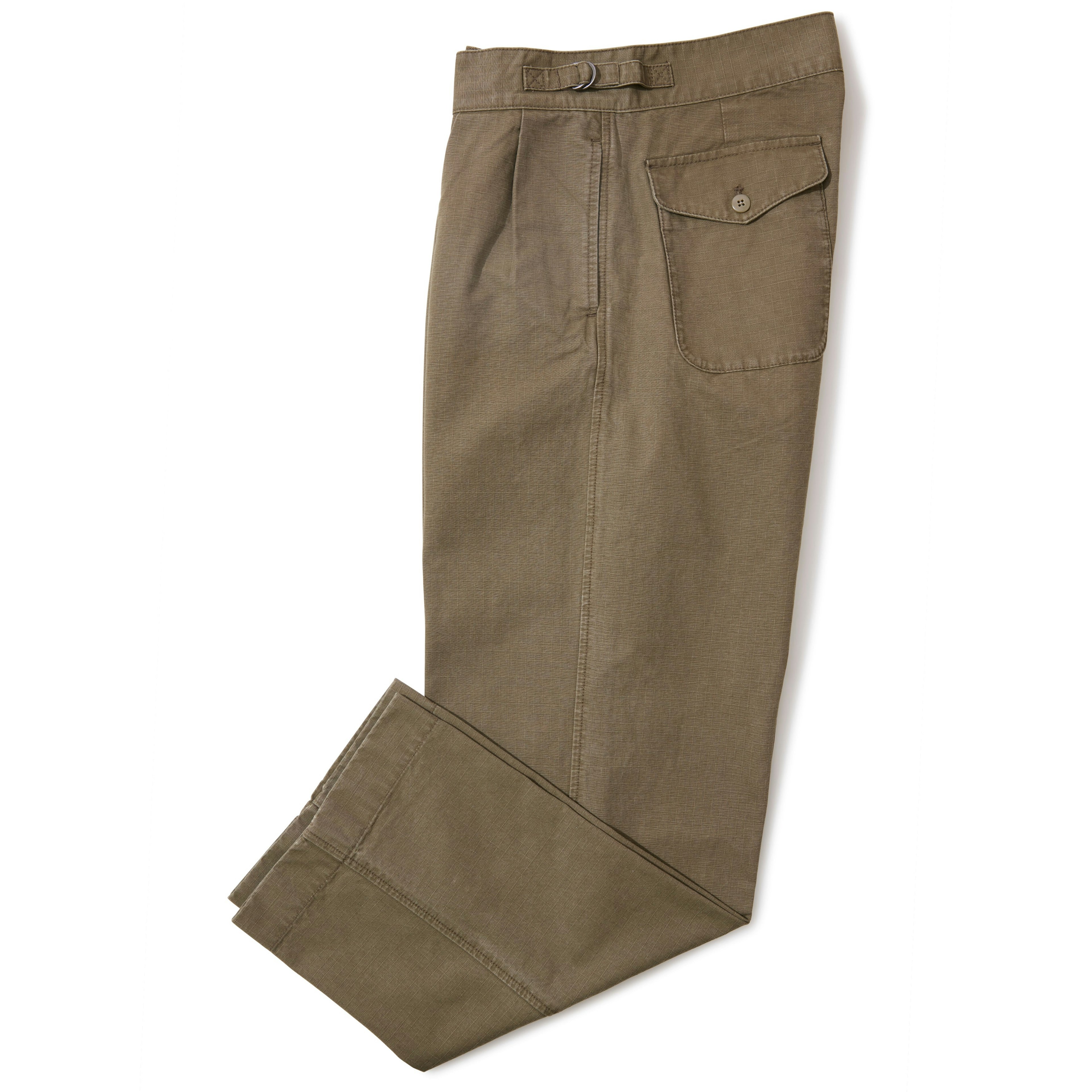 Washed Cotton Ripstop Coast Trousers