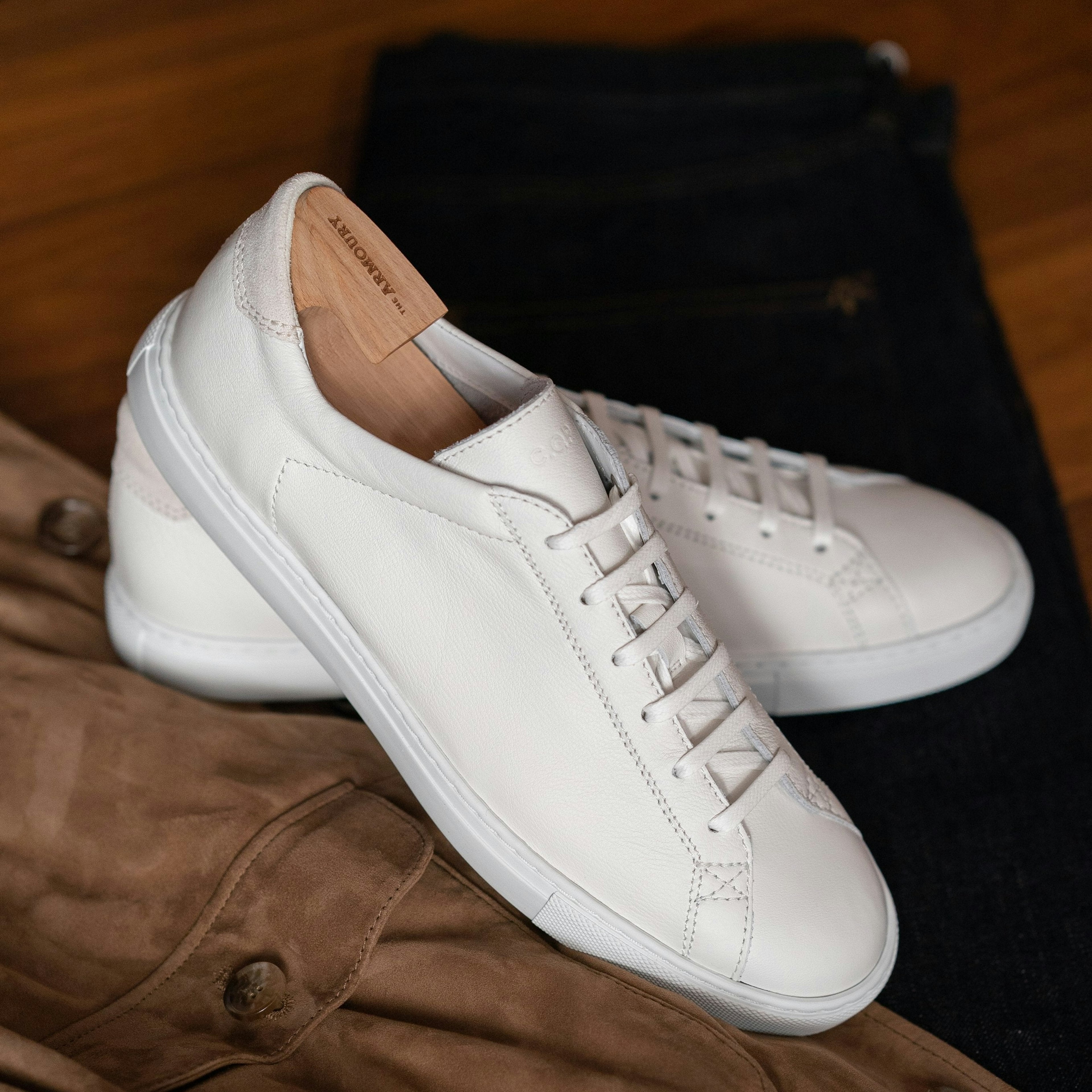 snor afschaffen sector Racquet Leather Unlined Sneakers - The Armoury