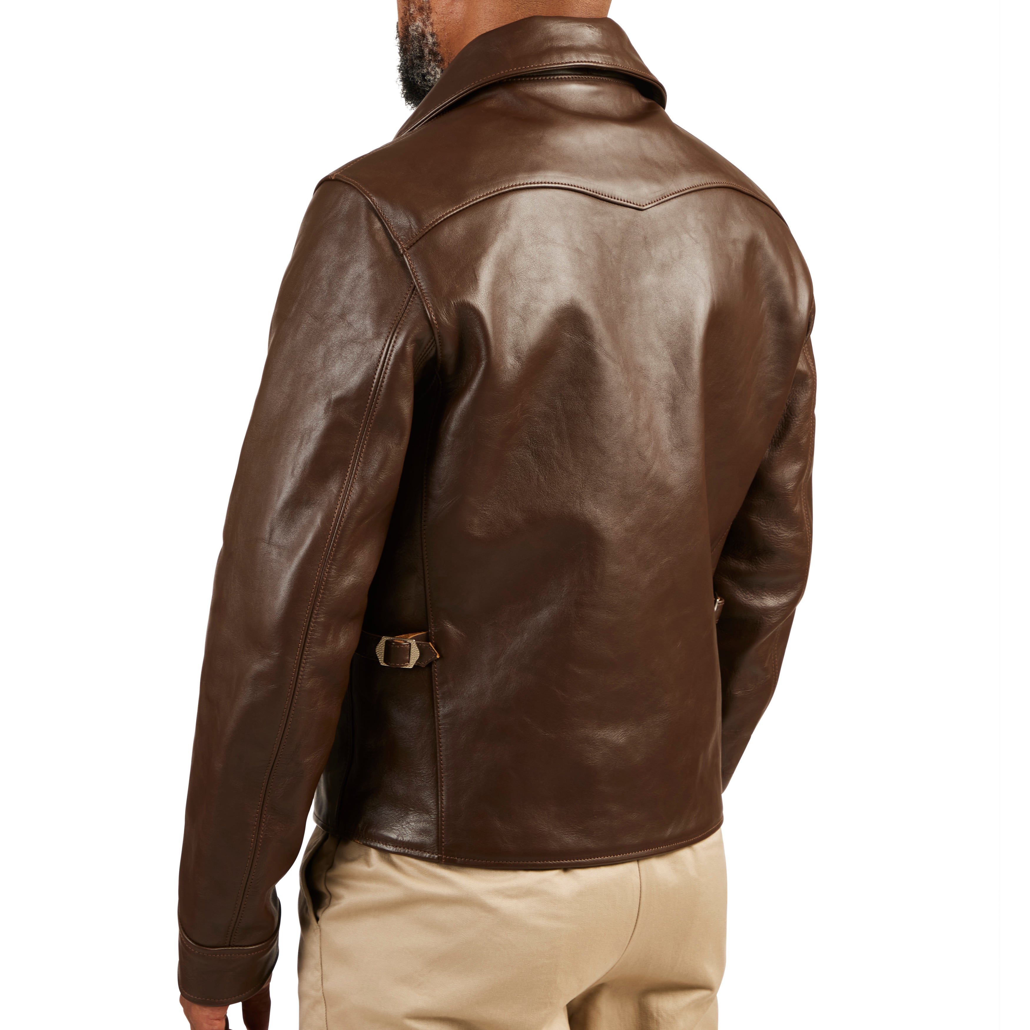 Horsehide Leather Double Rider Jacket - The Armoury