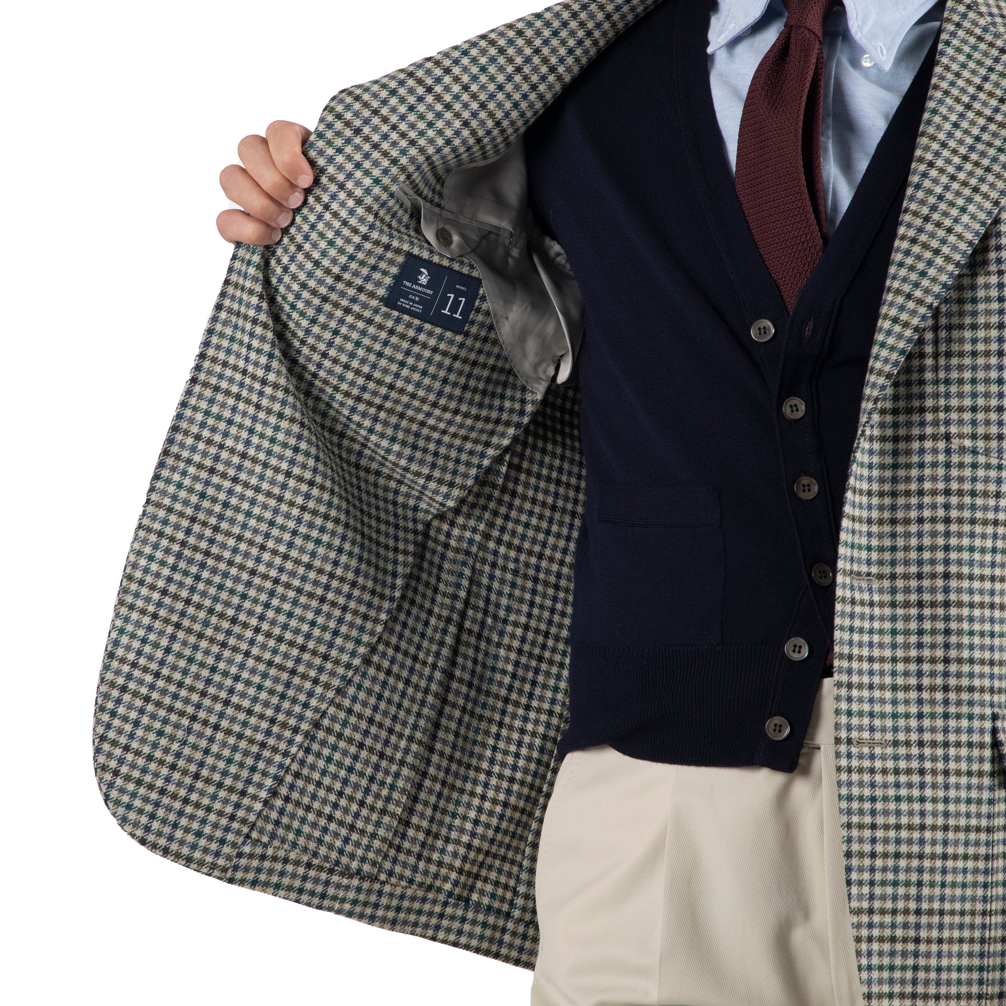 Wool Check Model 11 Sport Coat - The Armoury