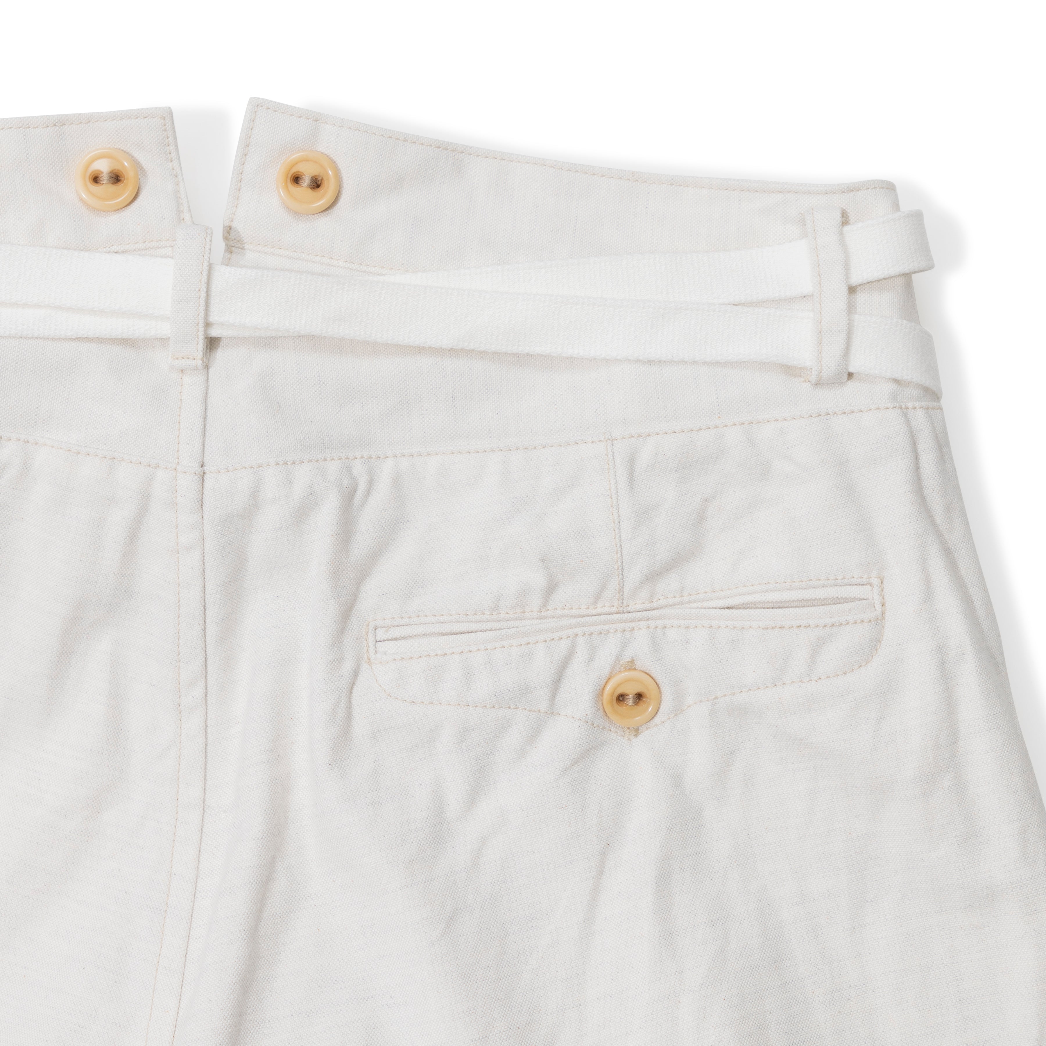 Alain Selvedge Yacht Canvas Trousers