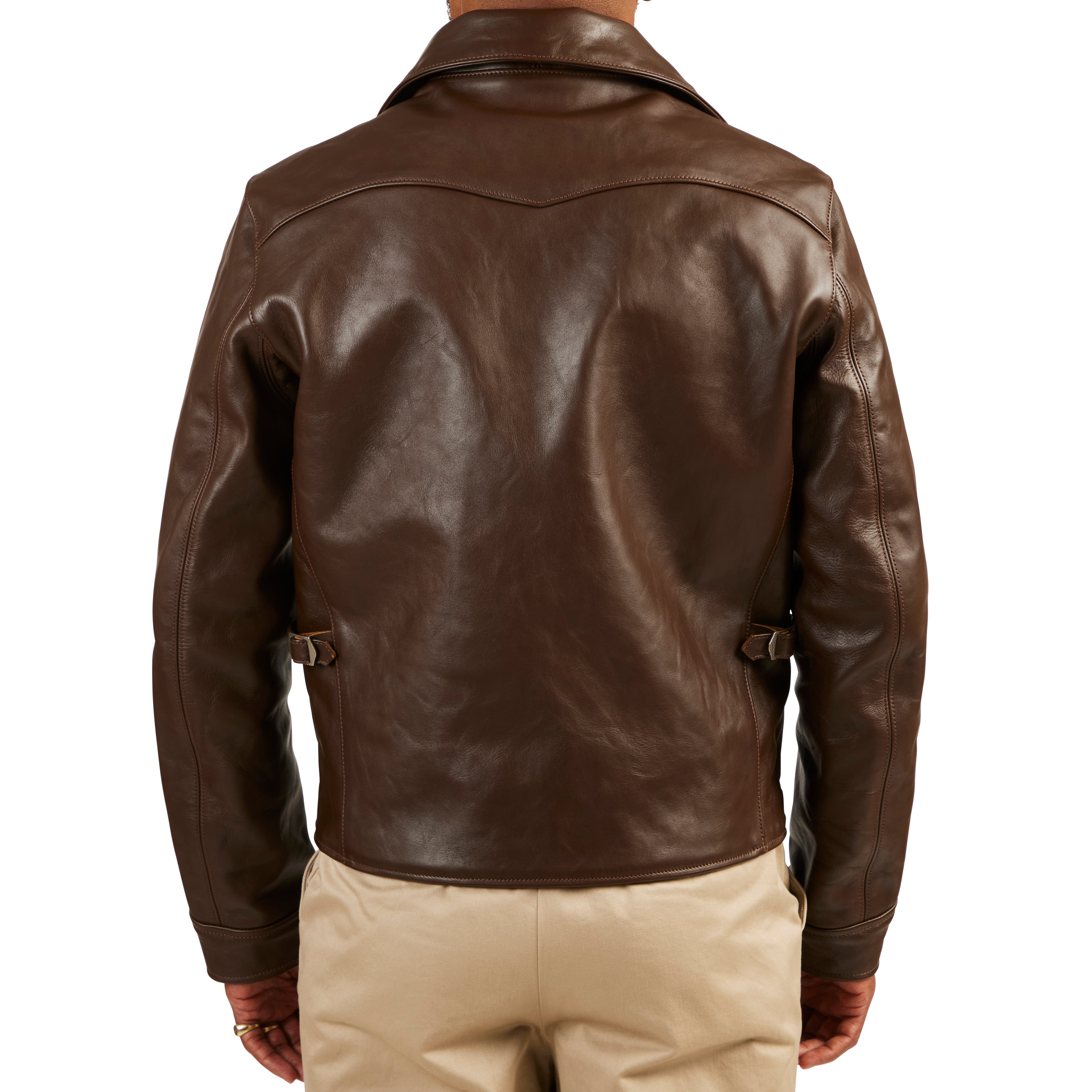Horsehide Leather Double Rider Jacket