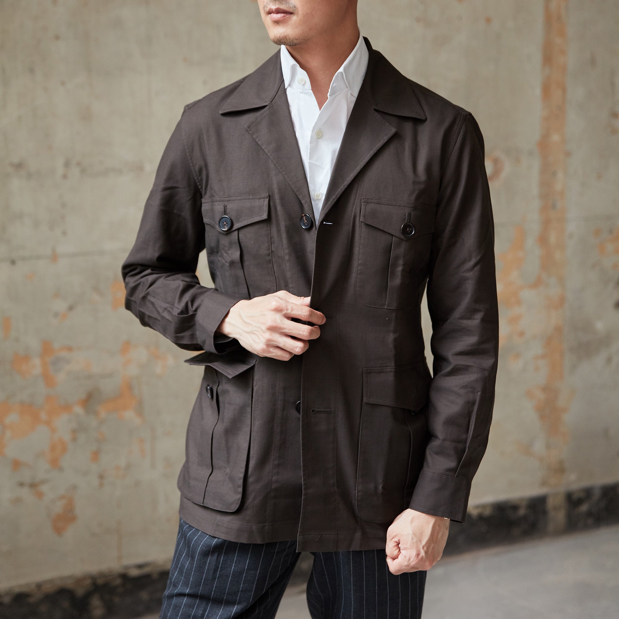 Cotton Panama Safari Jacket II - The Armoury