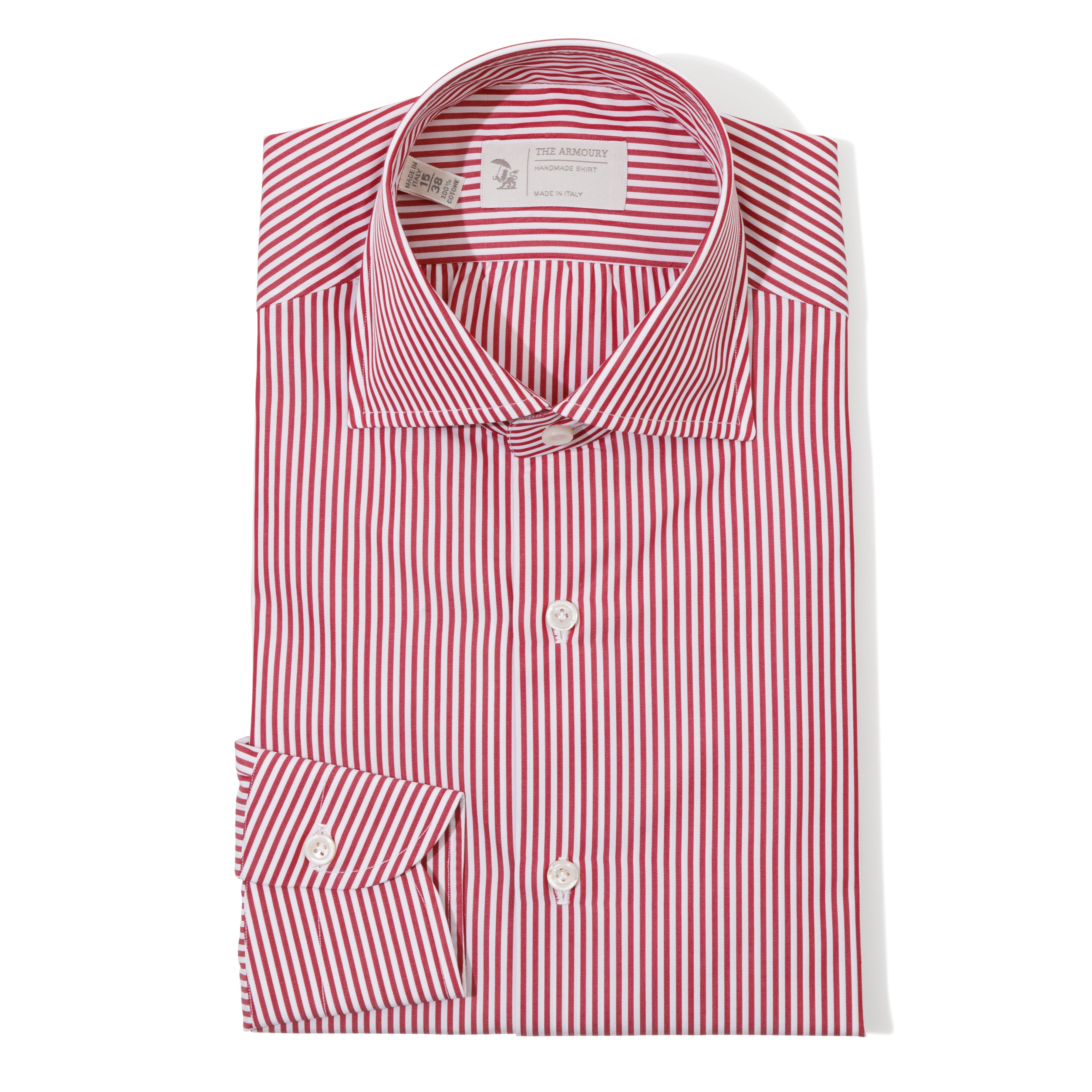 Cotton Candy Stripe Spread Collar Shirt - The Armoury